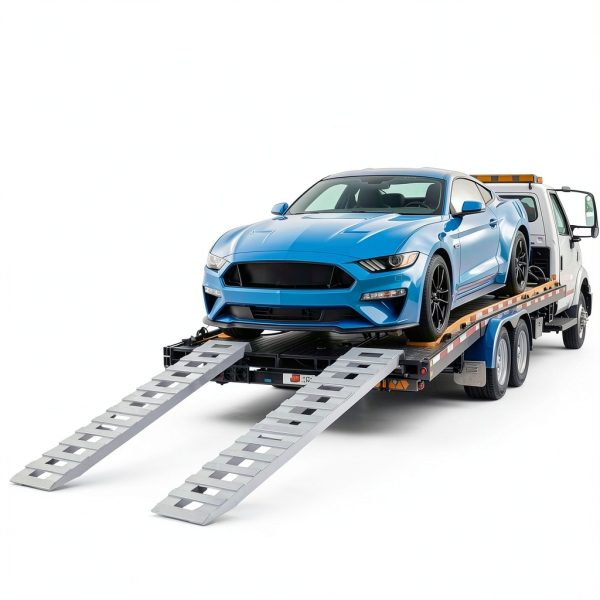 YITAMOTOR Aluminum Trailer Ramps Heavy Duty 6000lb-5