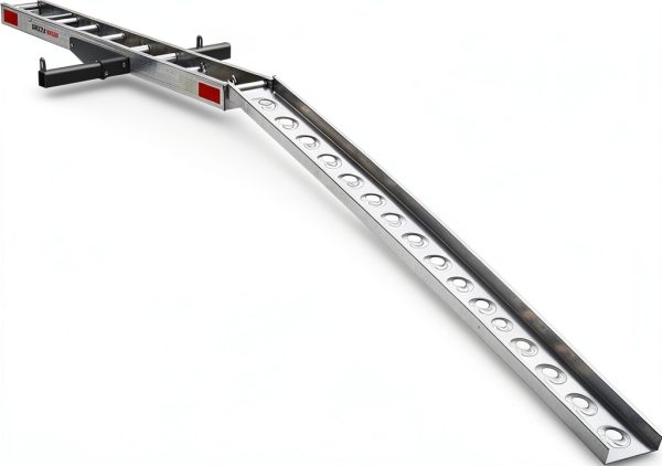 Black Widow Hitch Bike Ramp 400lb Aluminum-1