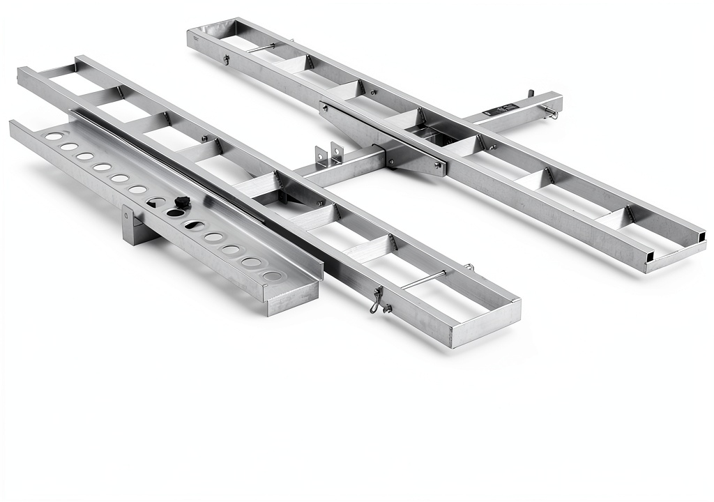 VEVOR 600LBS Aluminum Motorcycle Hitch Carrier