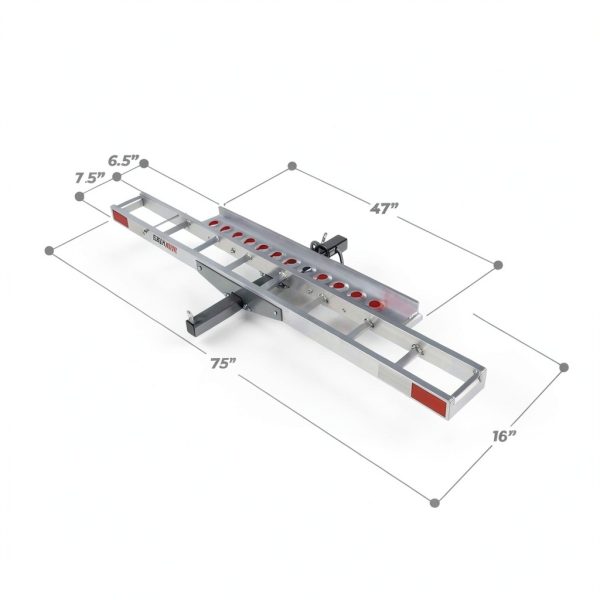 Black Widow Aluminum Bike Carrier 400lb Hitch-3