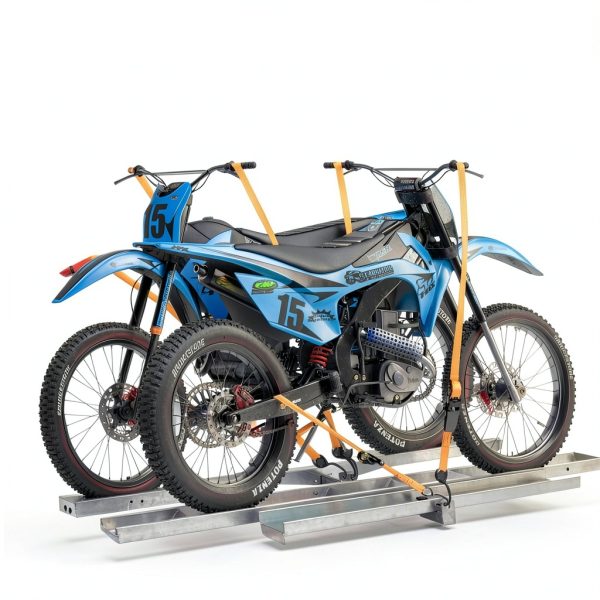 VEVOR 600LBS Aluminum Motorcycle Hitch Carrier-2