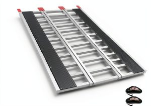 GarveeTech Loading Ramp Aluminum 1500lb Tri Fold-0