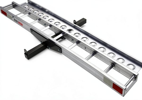 Black Widow Hitch Bike Ramp 400lb Aluminum-2