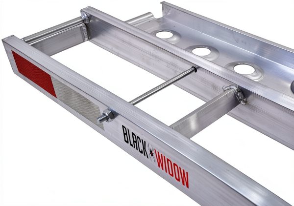 Black Widow Hitch Bike Ramp 400lb Aluminum-6