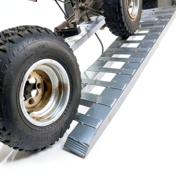 YITAMOTOR Aluminum Trailer Ramps Heavy Duty 6000lb-6