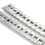 YITAMOTOR Aluminum Trailer Ramps Heavy Duty 6000lb-0