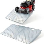 Lonsge Alloy Steel Shed Ramps for Riding Mowers-0