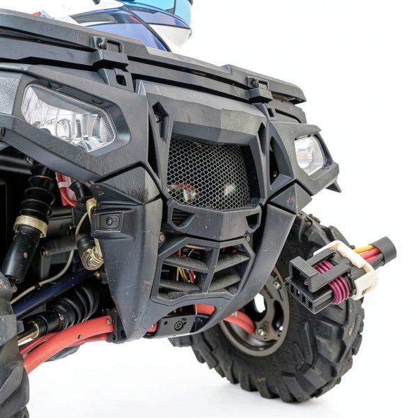 RED WOLF Can Am Maverick X3 Tail Light Wiring Harness-3