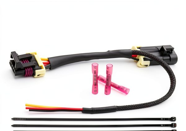 RED WOLF Can Am Maverick X3 Tail Light Wiring Harness-0