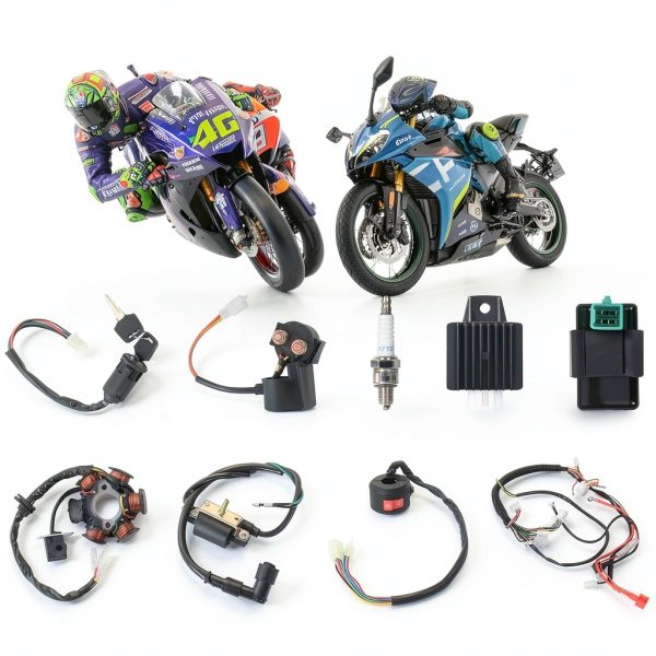 LAXEEMAUTOMOTIVE Electric Start Wiring Harness-1