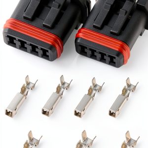 4 Pin Motorcycle Connector eMagTech Wiring Kit-0