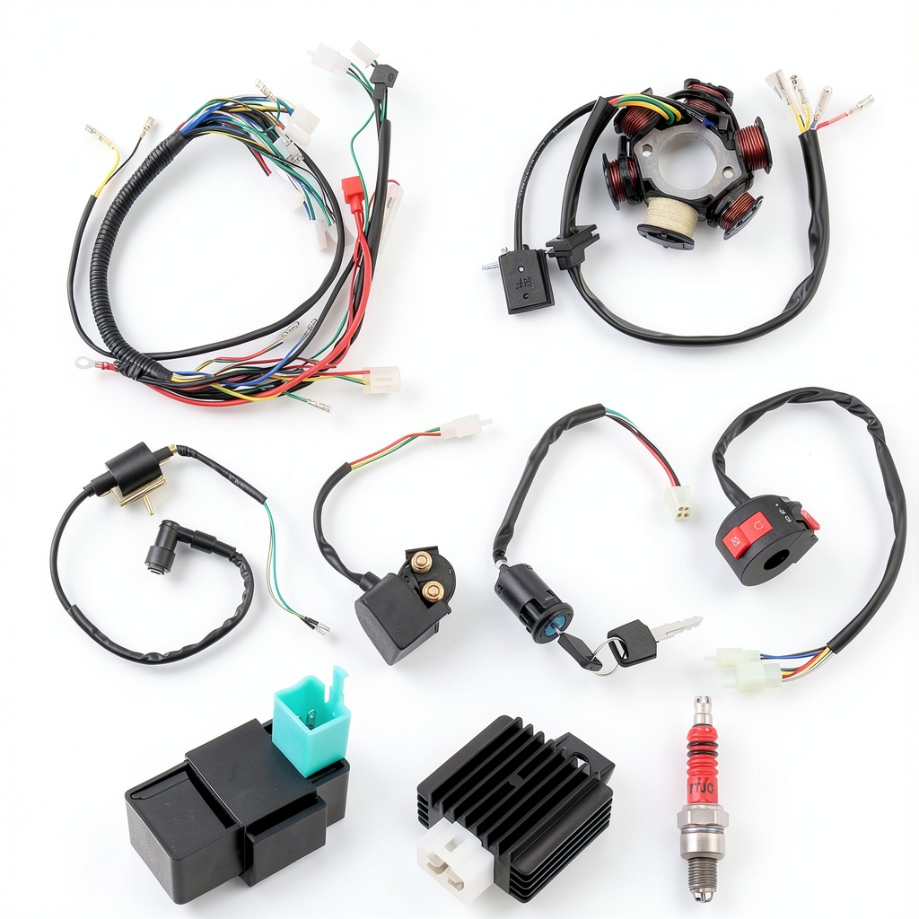 Windance ATV wiring kit components