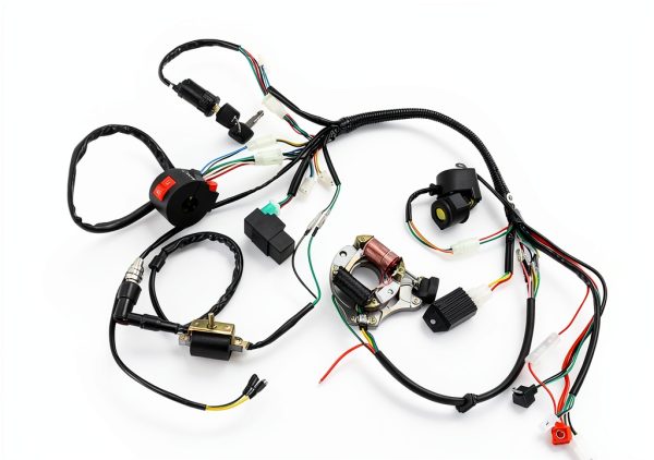 EOPOAYI PZ20 Carburetor Wiring Harness for 125cc ATV Aluminum Kit-4