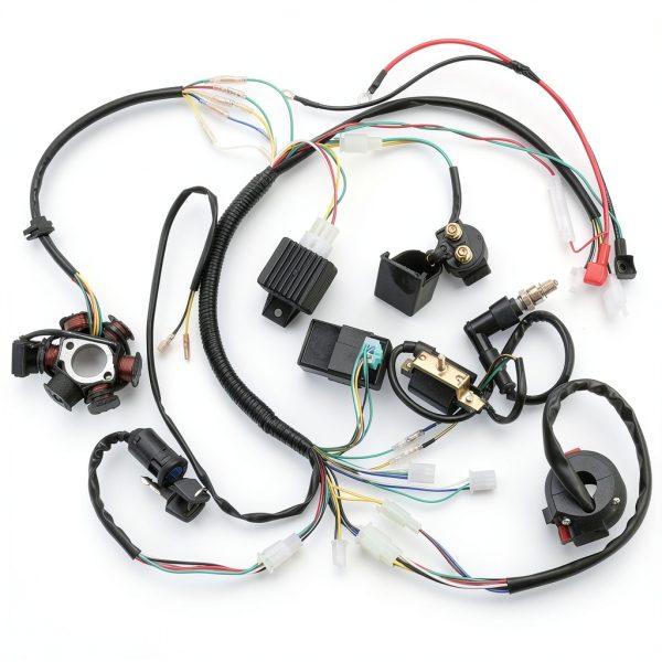 Electric Start Engine Wiring Harness OTOHANS Universal 49-125cc Kit-2