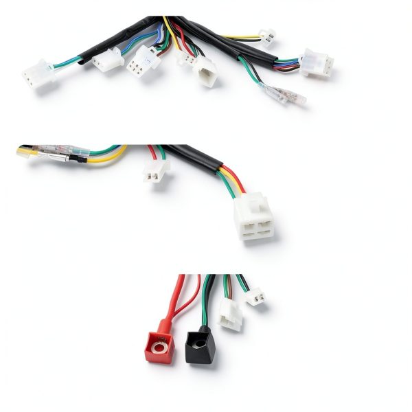 EOPOAYI 110cc ATV Wiring Harness Kit with Ignition Switch & Regulator-5