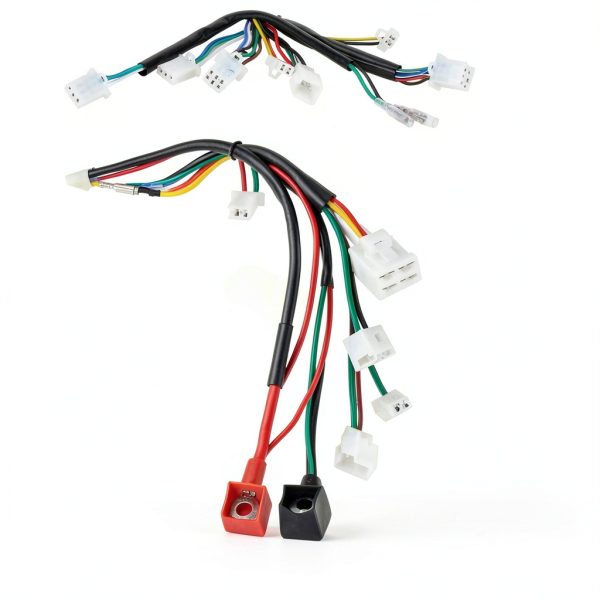 EOPOAYI 110cc ATV Wiring Harness Kit Red Black Power for Mini Quad-4