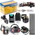 OTOHANS Automotive 110cc ATV Wiring Harness Kit with CDI and Relay-0
