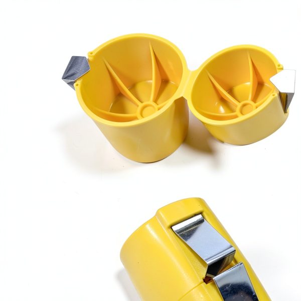 Egg Shell Opener Hikyueo Stainless Steel Peeler Set Yellow/Red/Pink-3