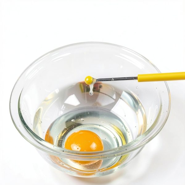 Egg Mix Stick by Seki Japan Egg Separator with Yellow Safety Cover-2