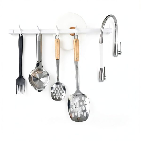 Stainless Steel Egg Yolk White Separator by BooMetCheer Six Hole Tool-6