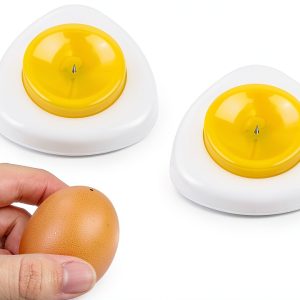 Egg Piercer 2pcs Magnetic Stainless Steel Punch Needle – PEUTIER-0