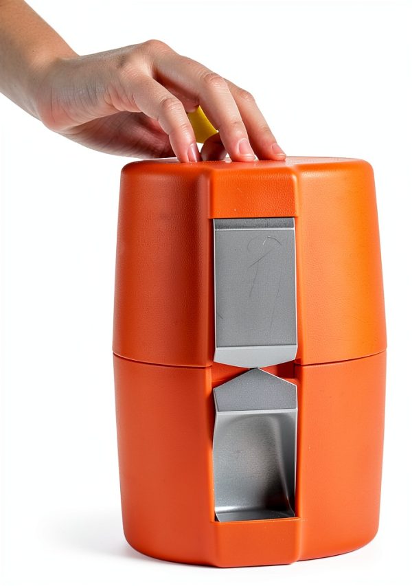 Egg Shell Opener AOCHEN Stainless Steel Egg Separator Orange ESO1-0