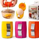 Egg Shell Opener Hikyueo Stainless Steel Peeler Set Yellow/Red/Pink-0