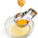 Egg Yolk Separator Sretanj Food Grade Stainless Steel Manual Silver-0