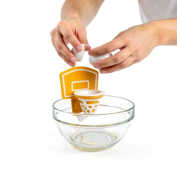 Egg Separator OTOTO Dunk N' Egg – Basketball Net Design, Dishwasher-3