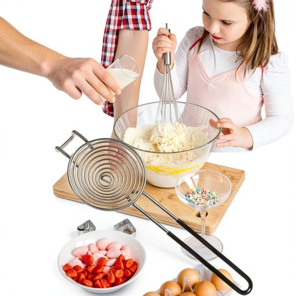 Stainless Steel Egg Separator by yuntop Handled Large Kitchen Gadget-5