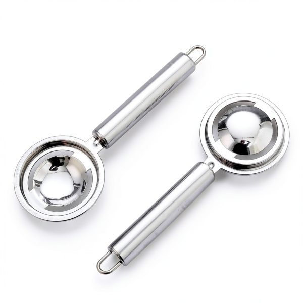 Egg Separator Qiifaiikooii Stainless Steel Tool Dishwasher Safe-3