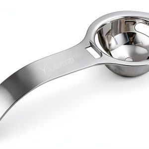 Egg Separator Ytuomzi Stainless Steel Kitchen Gadget with Grip Handle-0