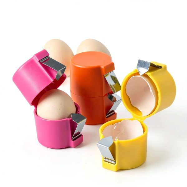 Egg Separator 3pcs Stainless Steel Shell Opener by K-Breakers-4