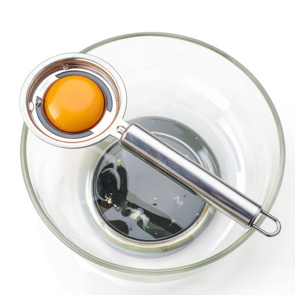 Egg Separator Qiifaiikooii Stainless Steel Tool Dishwasher Safe-1