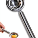Egg Separator Qiifaiikooii Stainless Steel Tool Dishwasher Safe-0
